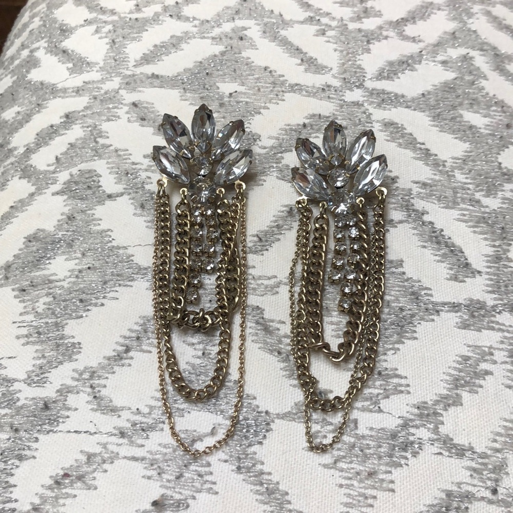 Chain earrings
